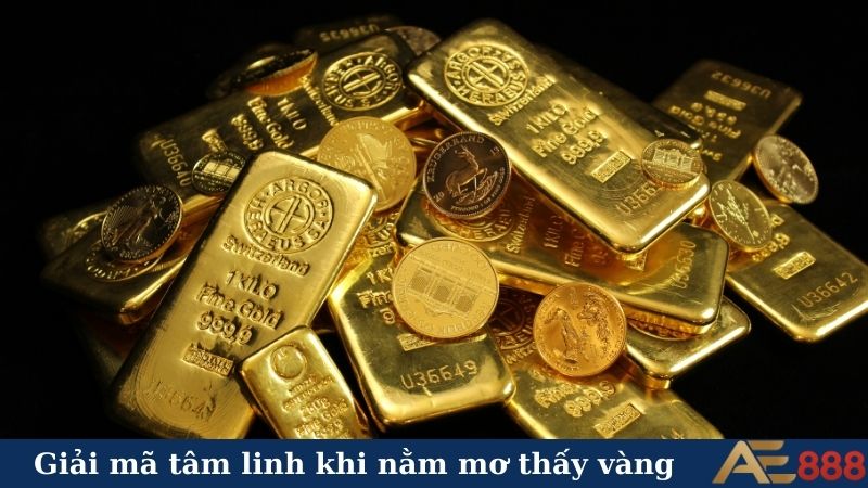 Giải mã tâm linh khi nằm mơ thấy vàng