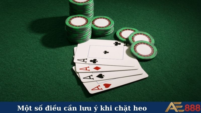 Một số điều cần lưu ý khi chặt heo