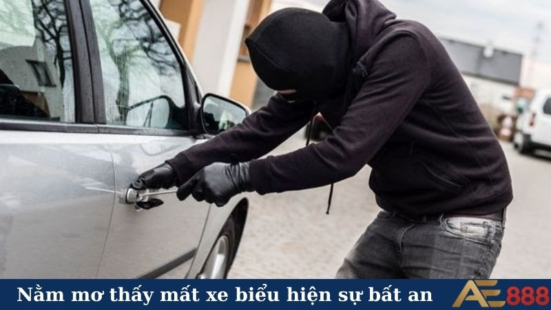 Nằm mơ thấy mất xe biểu hiện sự bất an