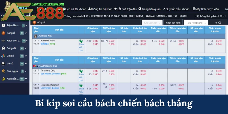 Bí kíp soi cầu bách chiến bách thắng