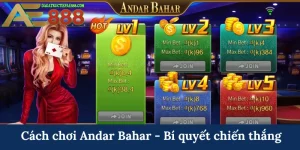 Cách chơi Andar Bahar