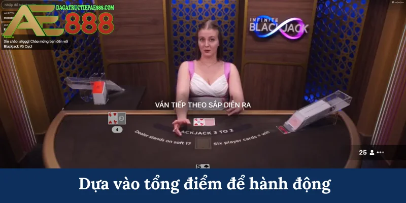 Dựa vào tổng điểm để hành động