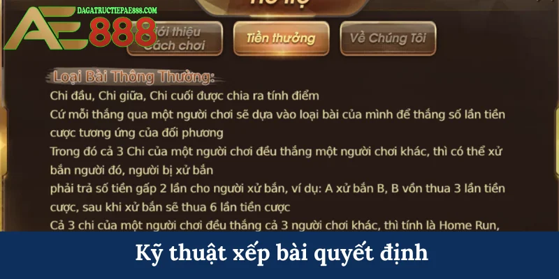 Kỹ thuật xếp bài quyết định
