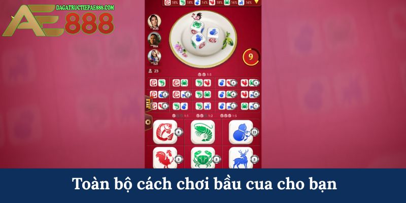 Toàn bộ cách chơi bầu cua cho bạn