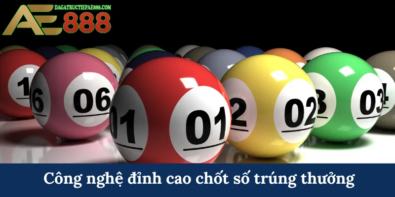 Công nghệ đỉnh cao chốt số trúng thưởng
