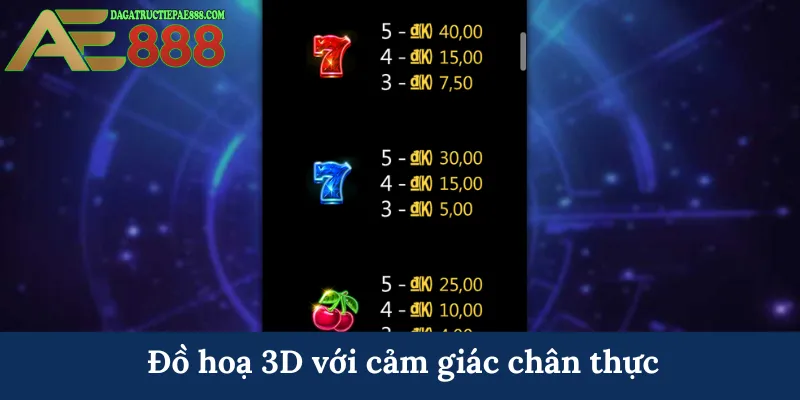 Đồ hoạ 3D với cảm giác chân thực