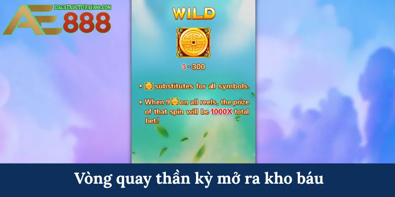 Vòng quay thần kỳ mở ra kho báu